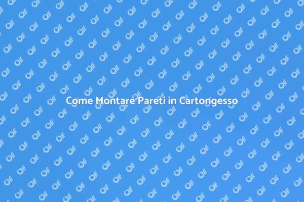 Ristrutturare con Pareti in Cartongesso