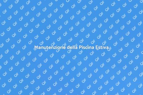 Pulizia della Piscina Estiva