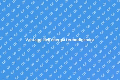 Energia termodinamica per la casa