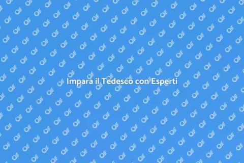 Lezioni di Tedesco per Tutti