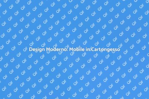 Mobile in Cartongesso Elegante