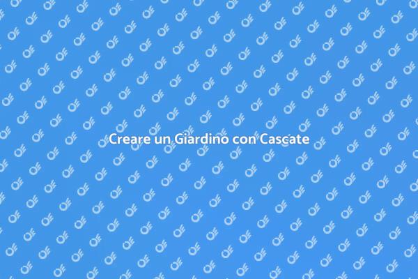 Trasforma il Tuo Giardino con Cascate