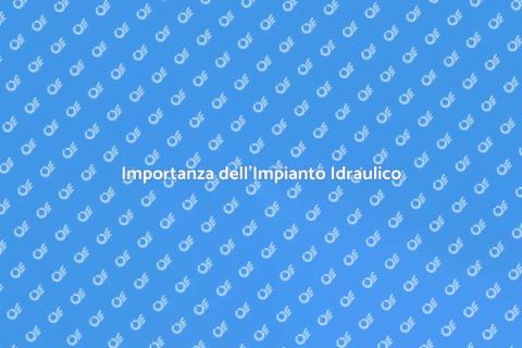 Impianto Idraulico di Casa Essenziale