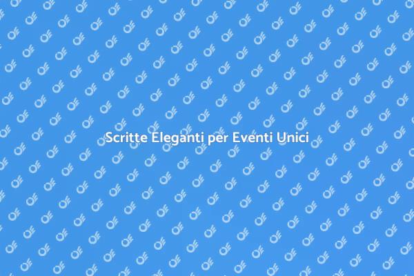 Calligrafia: Un Tocco Artistico Unico