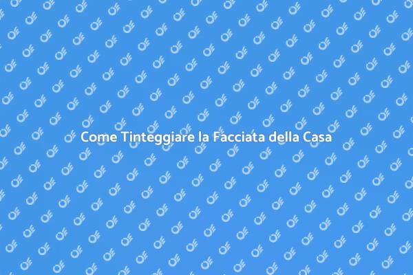 Rinnova la Tua Casa con la Tinteggiatura