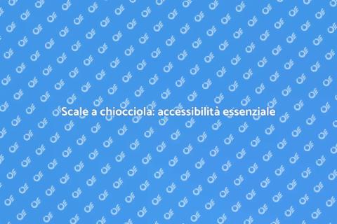 Accessibilità scale a chiocciola