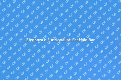 Scaffale in Legno per Arredamento Bar