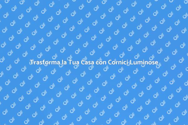 Guida alla Posa di Cornici Luminose