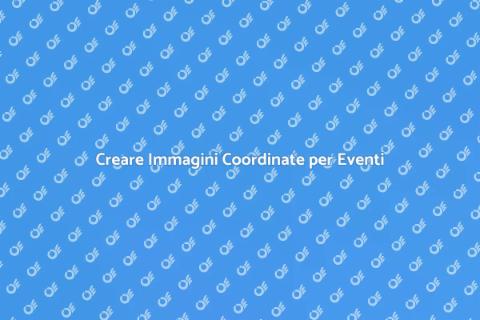 Immagine Coordinata per Eventi Speciali