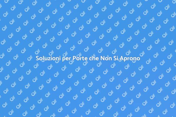 Come Riparare una Porta Difficile