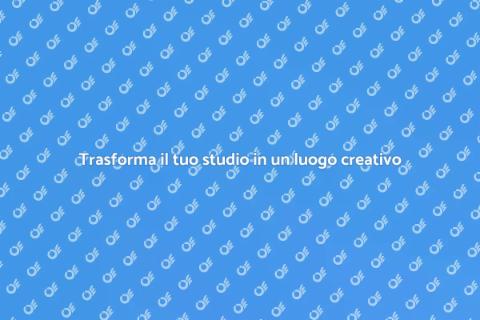 Rinnova il tuo studio creativo