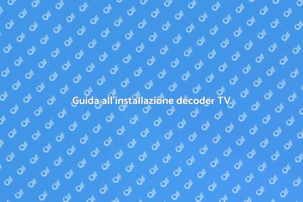 Installazione decoder digitale terrestre