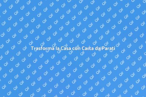 Installazione Carta da Parati Stile