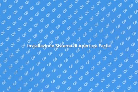 Sistema di Apertura Motorizzato