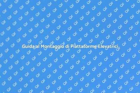 Montare Piattaforma Elevatrice in Casa