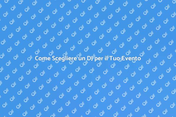DJ per Eventi: Prenotazione Facile e Veloce
