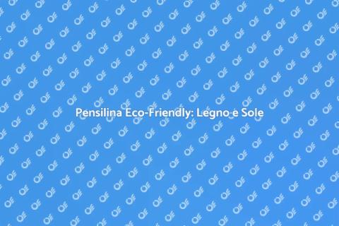 Pensilina in Legno con Pannelli Solari