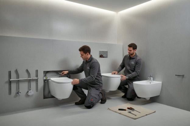 Quanto costa installare una toilette sospesa?