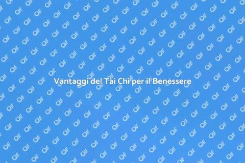 Lezione di Tai Chi per Benessere