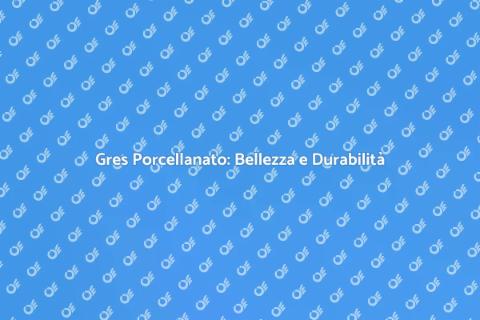 Posa di Pavimenti in Gres Porcellanato