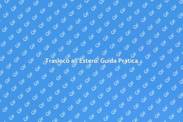 Trasloca in Modo Facile e Sicuro