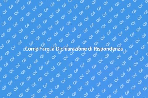 Dichiarazione di Rispondenza: Guida