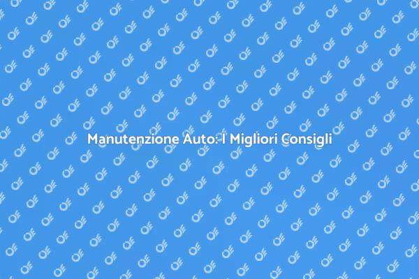 Guida alla Riparazione Auto Efficiente