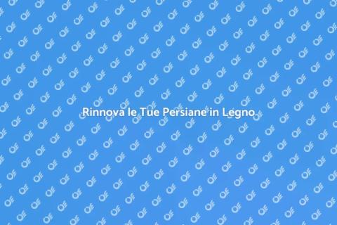Smaltire Persiane in Legno Facile