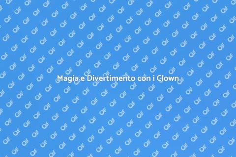 Clown per Eventi di Quartiere