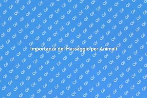 Massaggiatore per Animali: Benessere Fisico