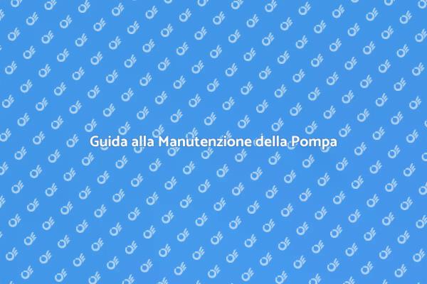 Assicurati l'Efficienza della Pompa