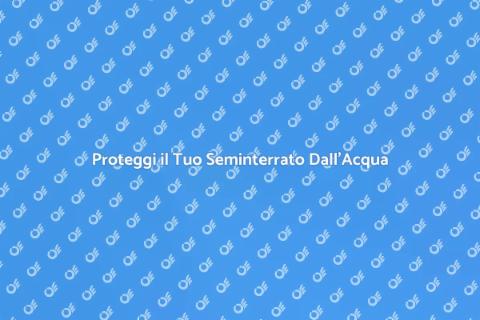 Impermeabilizzazione Seminterrato Efficace