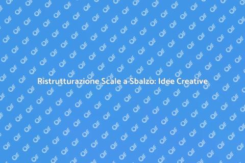 Scale a Sbalzo: Ristrutturale con Stile
