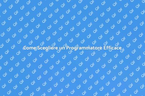 Assumere un Programmatore Competente