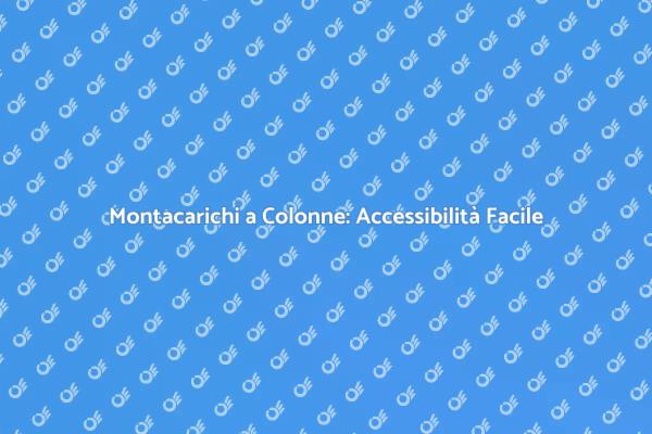 Innovazione nella Mobilità Verticale