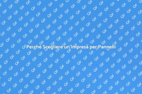 Assumere Impresa per Pannelli Solari
