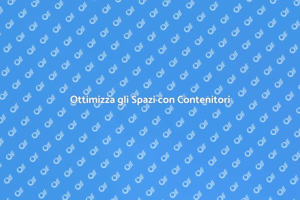 Contenitori per un Casa Ordinata e Funzionale