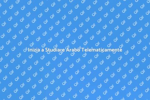 Lezioni di Arabo Telematiche Online