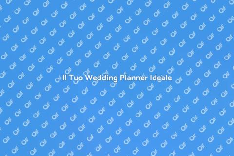 Wedding Planner: Ogni Passo per Te