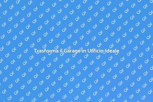 Garage: Ufficio Funzionale in Casa