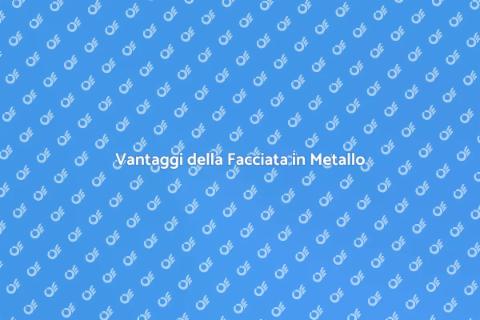Facciata in Metallo: Eleganza e Stile