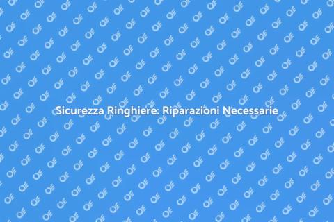 Riparazione Ringhiere Instabili Sicure
