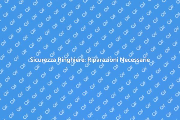 Ringhiere Sicure: Investi nella Stabilità