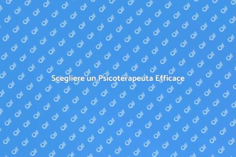 Psicoterapeuta per il Benessere