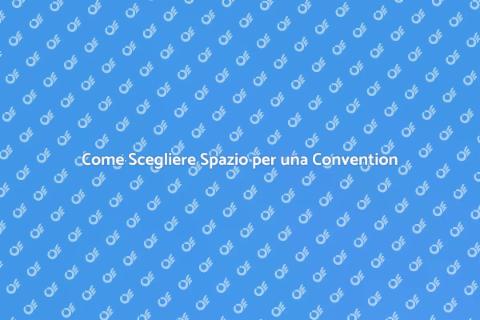 Prenotare Spazio per una Convention