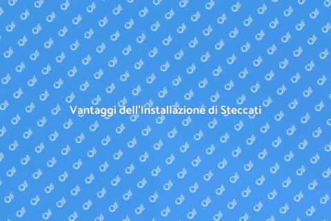 Installare uno Steccato per Sicurezza