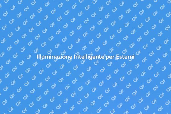 Trasforma il Tuo Giardino con Luce