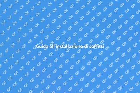 Installare un soffitto elegante