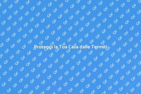 Difesa Anti Termiti per Aree Boschive
