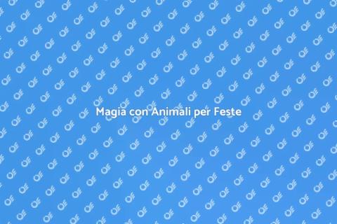 Affitto di Animali per Feste